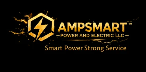AmpSmart Power and Electric logo